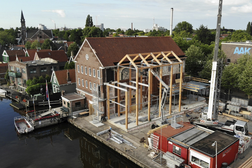 Bestaand pakhuis en realisatie glazen aanbouw AAK  | onderhoud na oplevering